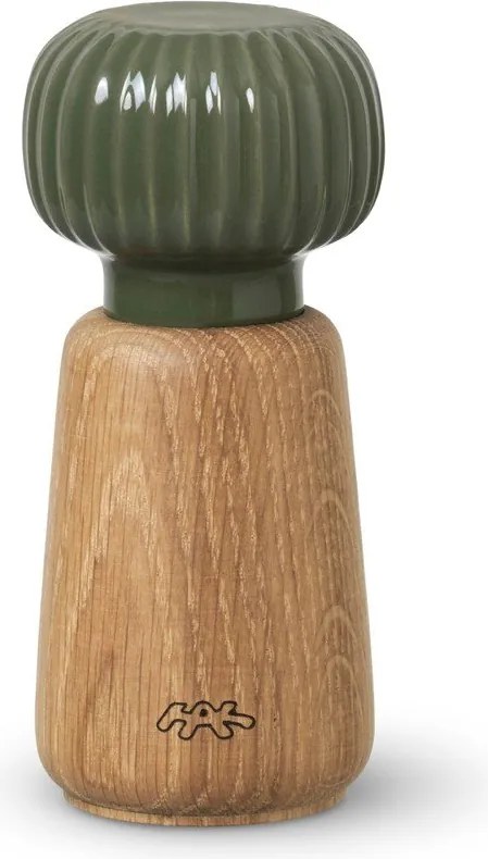 Зелена/в естествен цвят мелничка за сол и пипер от масивно дърво Hammershøi – Kähler Design