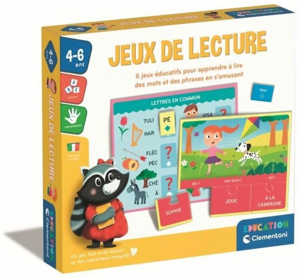 Образователна Игра Clementoni Jeux de lecture (FR)