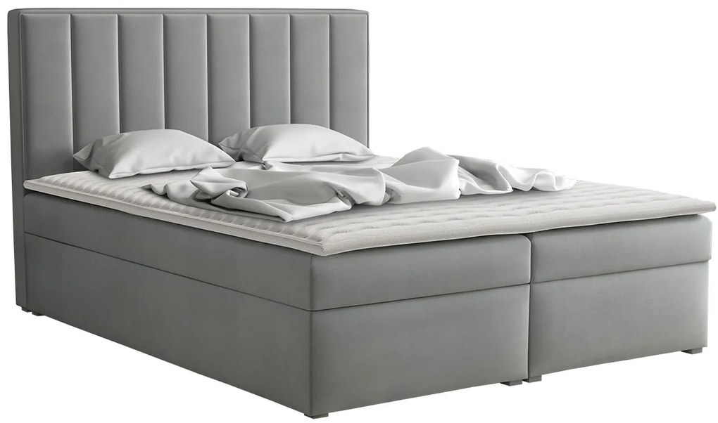 Тапицирано легло ideal Box-Gray-140 x 200