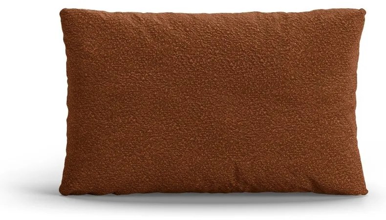 Теракотена възглавница за диван от букле Poppy – Micadoni