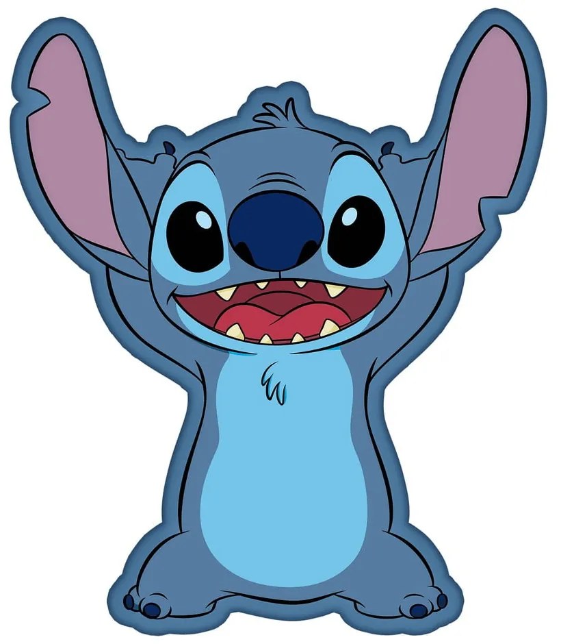 Детска възглавница от флийс 30x35 cm Lilo and Stitch – Jerry Fabrics
