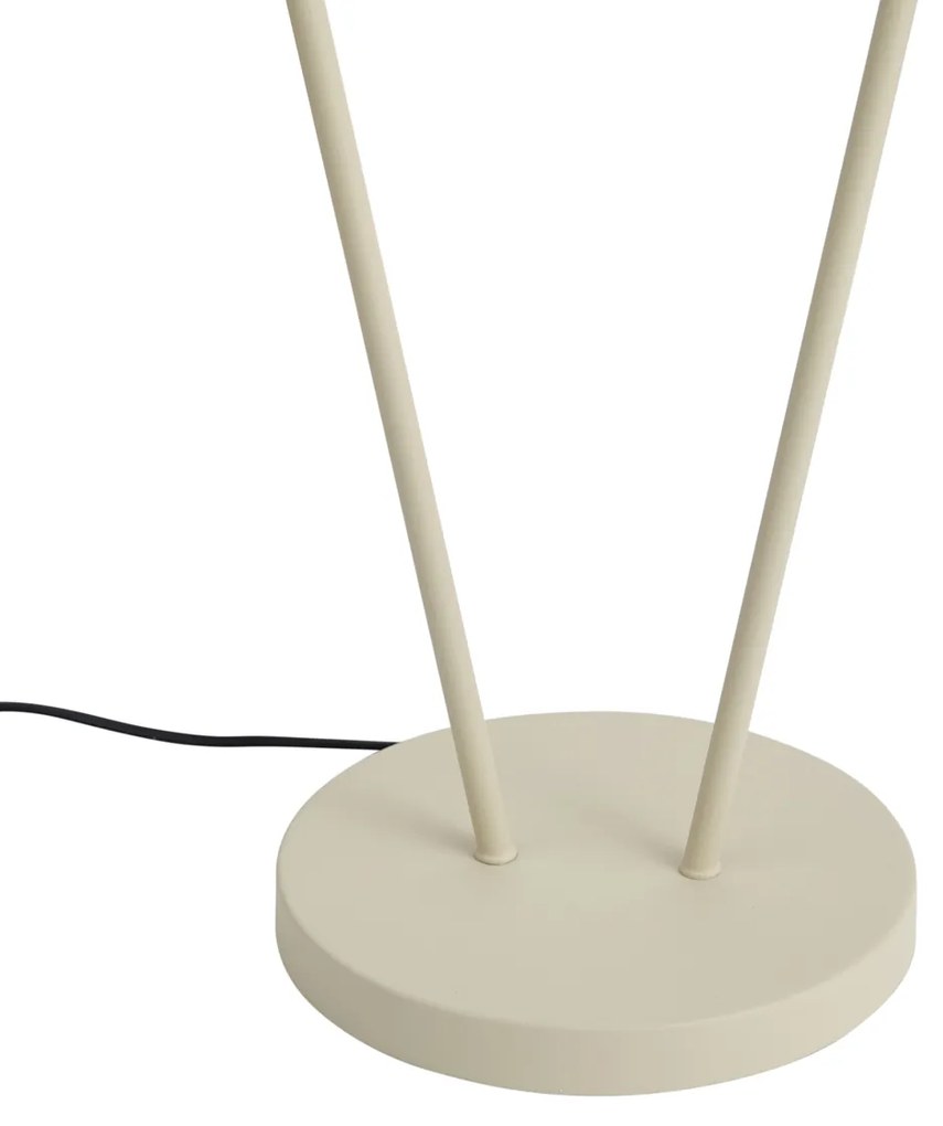 Модерна подова лампа бежова 2 светлини GU10 35mm - Thomas