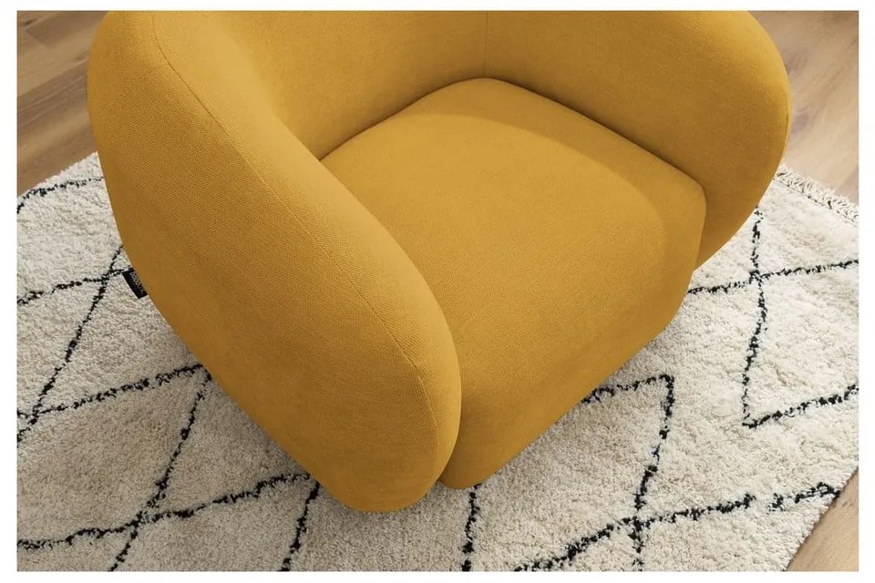 Жълто кресло Celine – Bobochic Paris