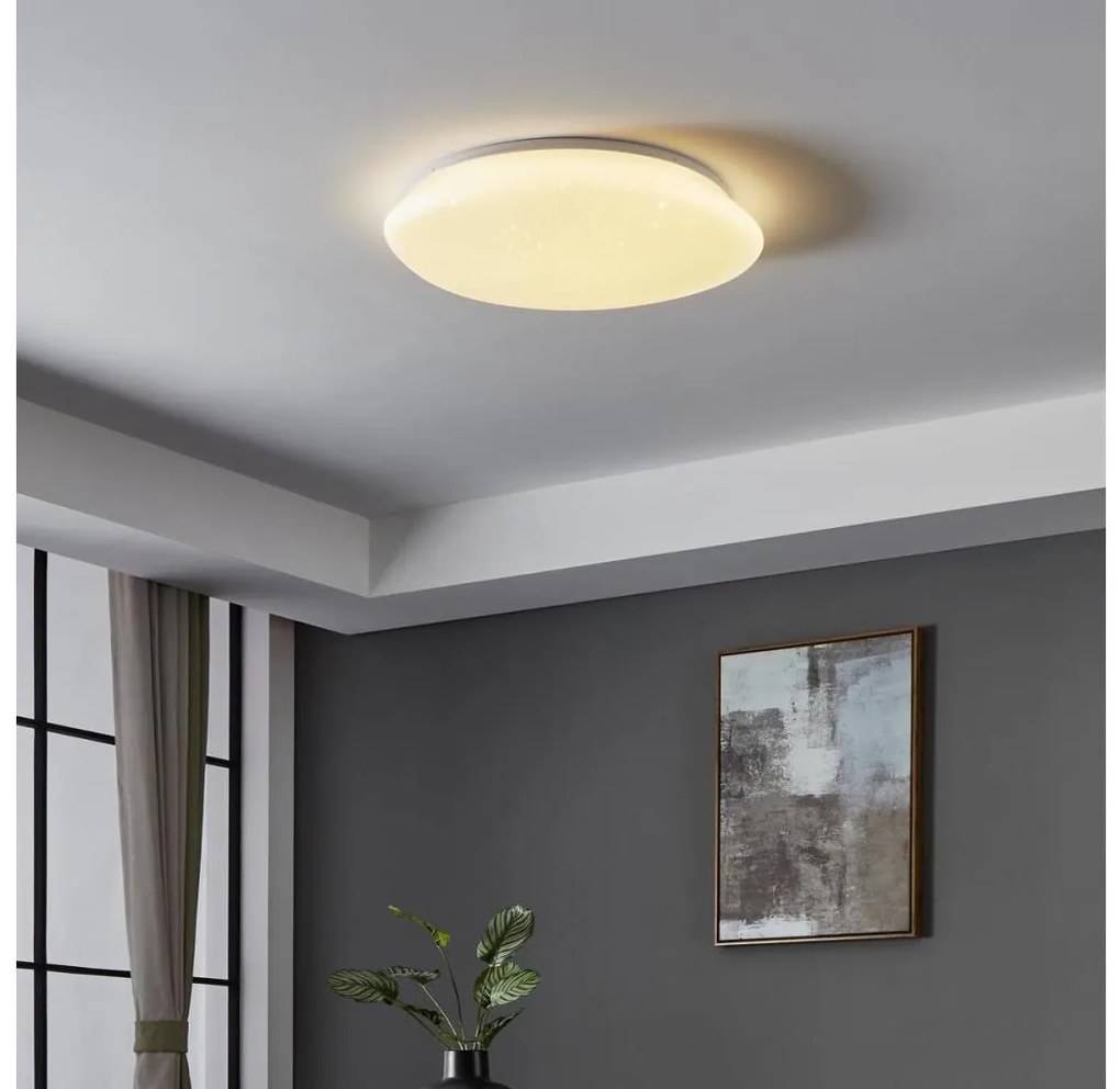 Eglo 900129 - LED RGBW димируемо таванно осветително тяло SILERAS-Z LED/33W/230V