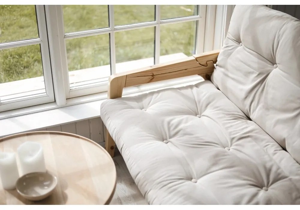 Разтегателен диван горчица 204 cm Grab Carob - Karup Design