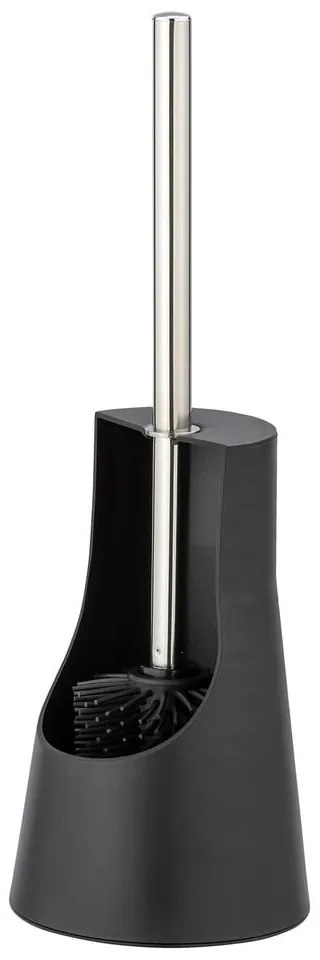 Черна силиконова четка за тоалетна Arese - Wenko