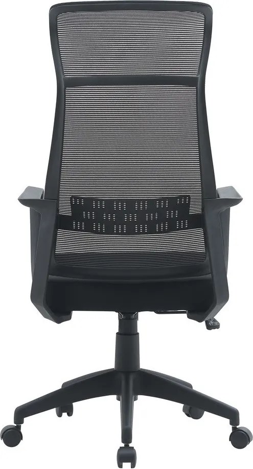 Черен тапициран офис стол Hoboken – Yes Everyday