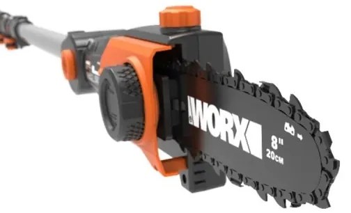 Акумулаторен верижен трион WORX WG349E, 20V