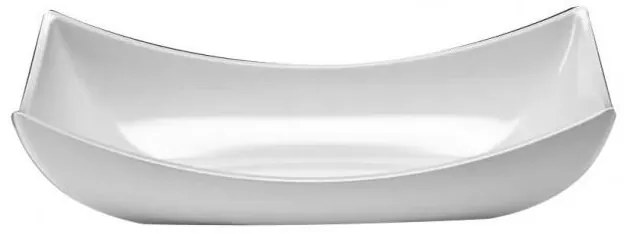 Alkan - Меламинова купа бяла 26x47,5x8см (K-2023)AN