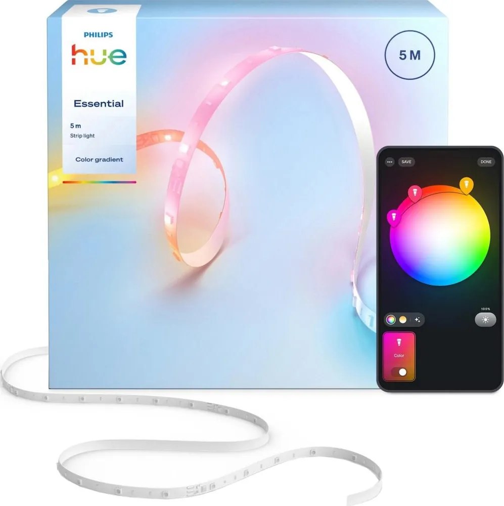 Philips - LED RGBW Димируема лента Hue ESSENTIAL 5m LED/15,3W/230V 2200-6500K