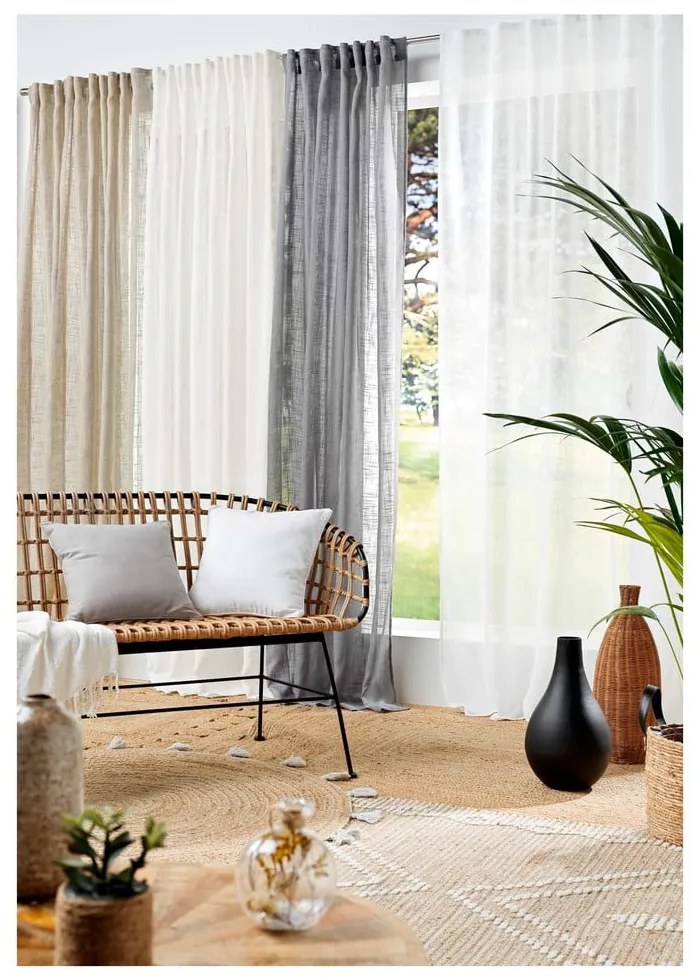 Кафява завеса 140x240 cm Haltona – douceur d'intérieur