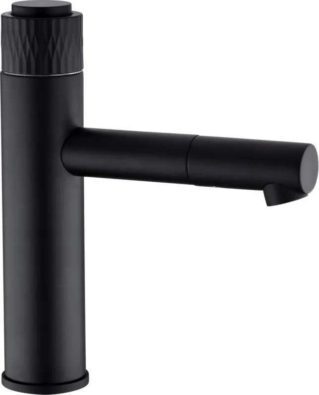 Mexen Diamond батерия за мивка, черна - 71500-70