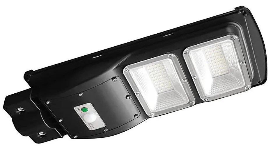 LED соларна улична лампа, димируема, 8W, 3.2V, 6000K, IP65, 9000 mAh + DO
