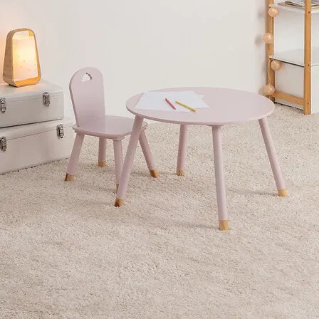 Детска маса atmosphera, MDF, Розов