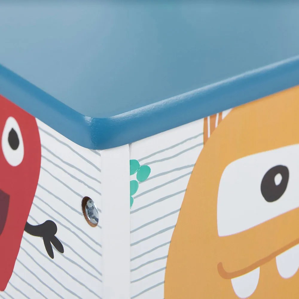 GINGER HOME Дървено столче 2в1 MONSTER