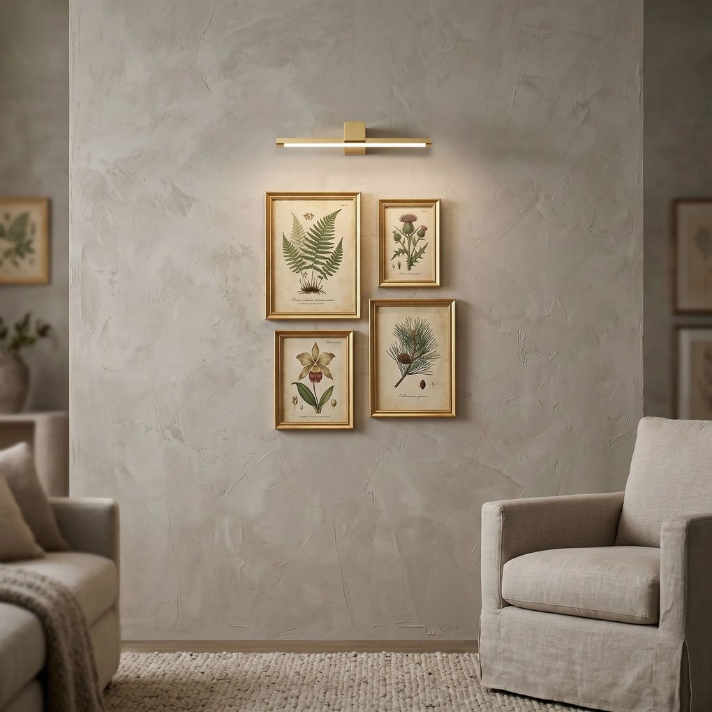 LED аплик за баня SWE043-1W 40cm GOLD