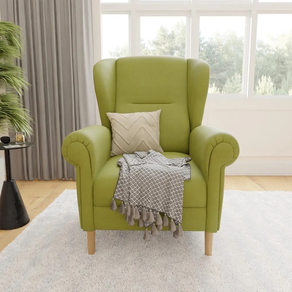 Зелено кресло крило Swan – Ropez