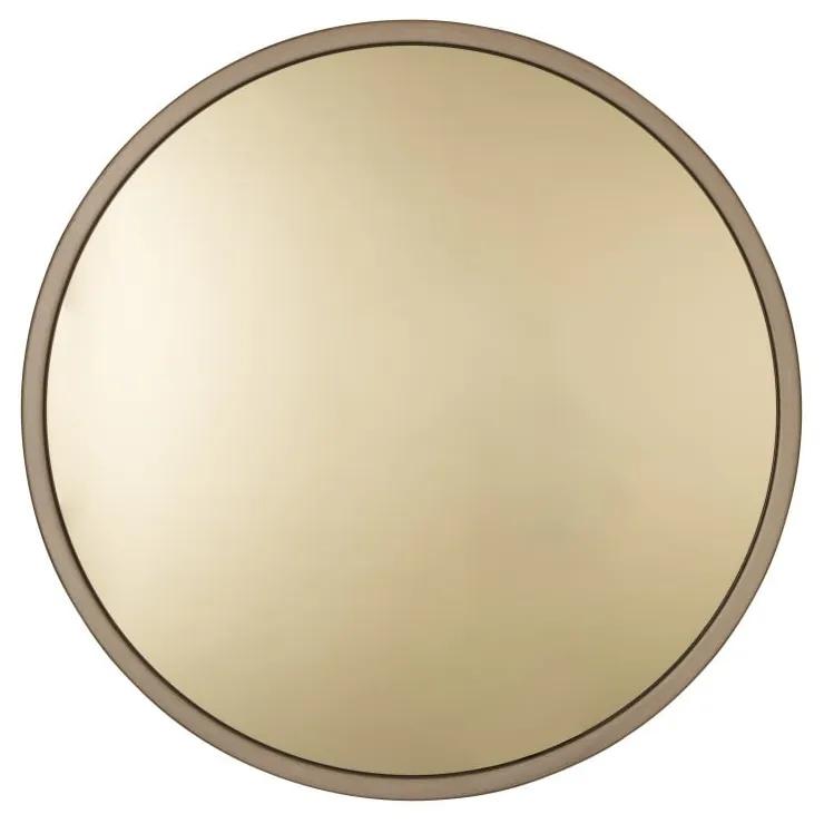 Огледало за стена от златна стомана, ø 60 cm Bandit - Zuiver