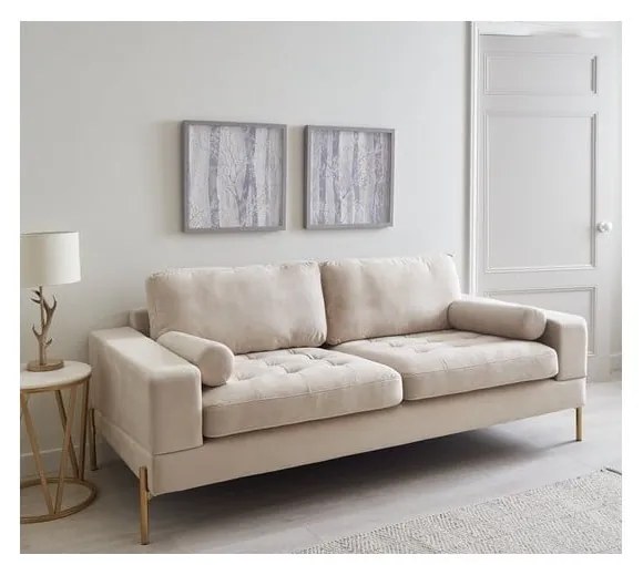 Бежов диван 161 cm Versailles – Ropez