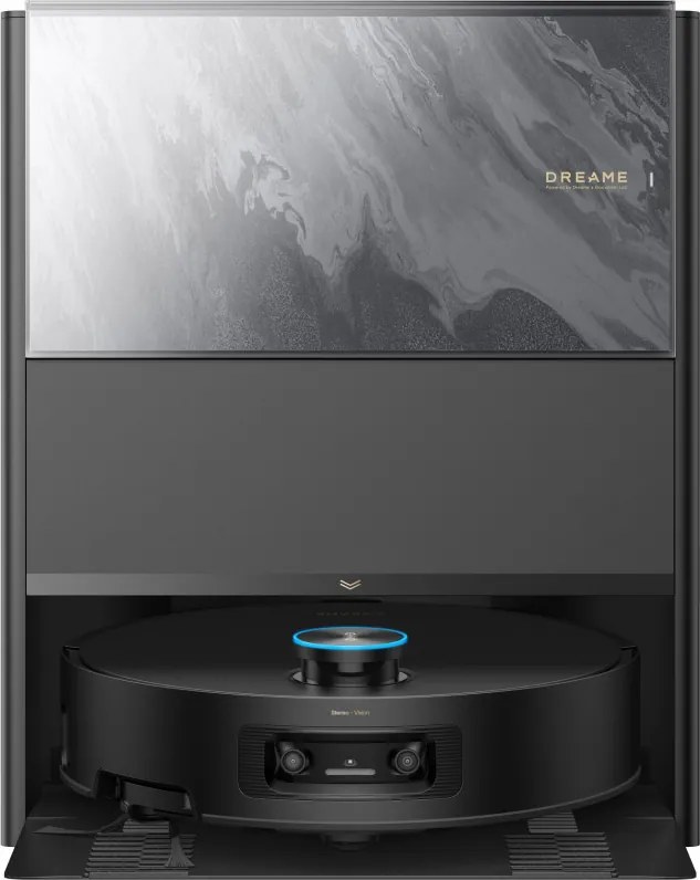 Прахосмукачка робот Dreame Aqua 10 Ultra Track RLR81CE-BK, 25000 Pa, 200 мин, 3.5/4 л, Сухо/мокро, AI камери, VersaLift DToF, Автоматично почистване на моп при 100°C, Черен