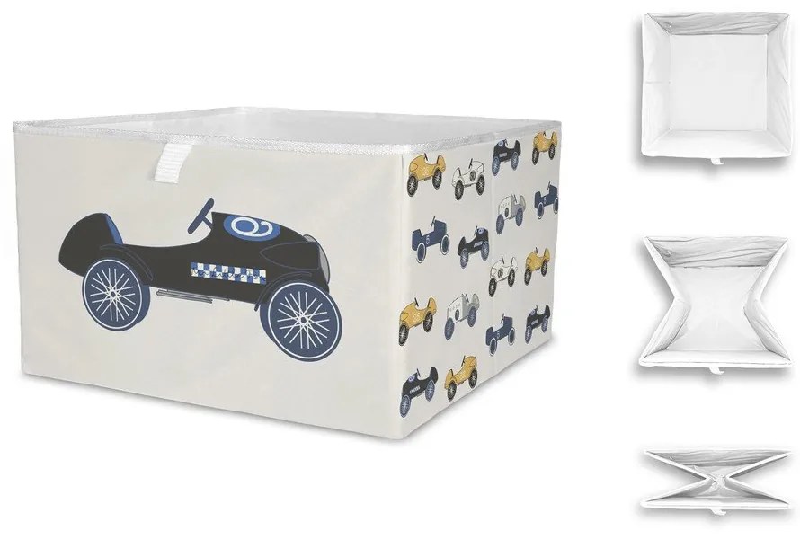 Детска кутия за съхранение от плат Ralley - Butter Kings