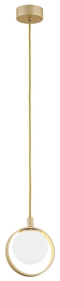 Argon 8257 - Висящ полилей на кабел SATURNIA 1xG9/6W/230V златист