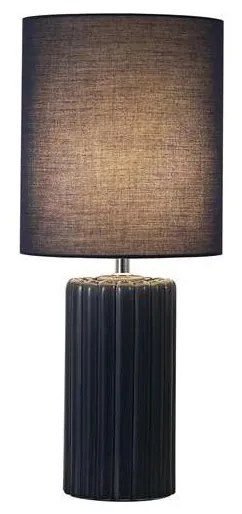 Searchlight EU22353AZ - Настолна лампа GROOVE 1xE14/60W/230V синя