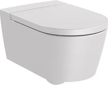 Окачена тоалетна чиния Inspira Round, 560 x 370mm, Pearl