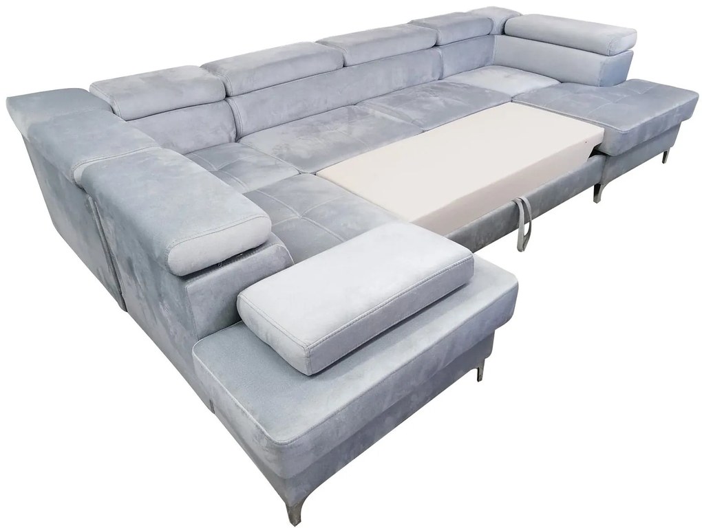 Ъглов диван Gelito Max II LTHR-Leuko-Left