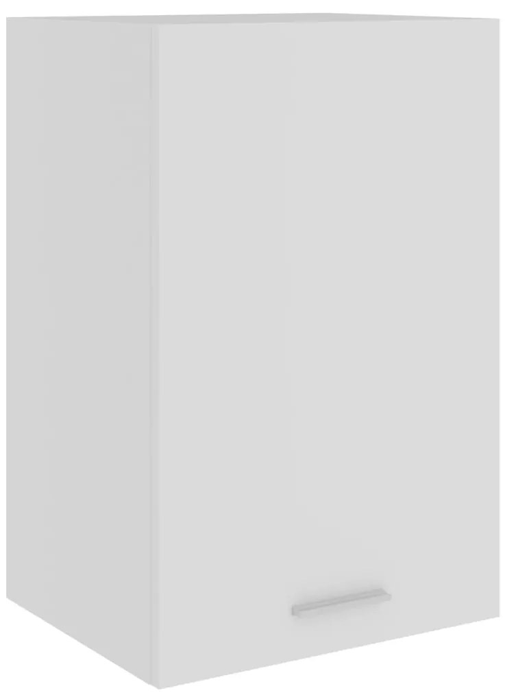801252 vidaXL Висящ шкаф, Lyon бял, 39,5x31x60 см, инженерно дърво