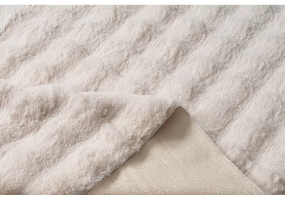 Бежов кръгъл килим подходящ за пране ø 120 cm Bubbly – Oyo Concept