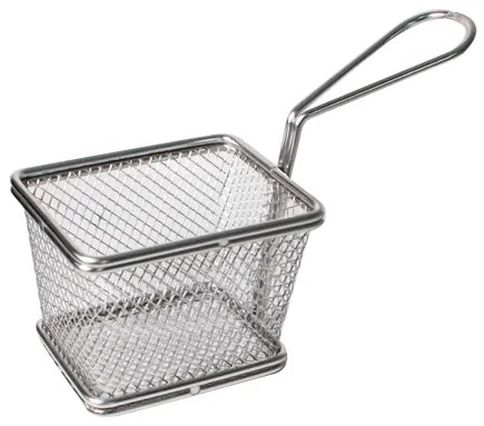 Иноксова кошничка за сервиране 10х8х7,5см (А0097) - Horecano