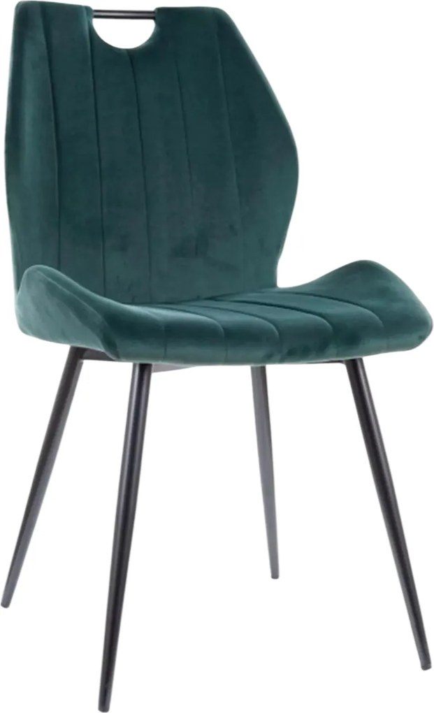 Стол Arco Velvet-Зелен (4) парчета