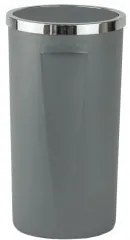 Primanova - Кош за баня 35л ф30x56см LENOX сив -(M-E76-07)