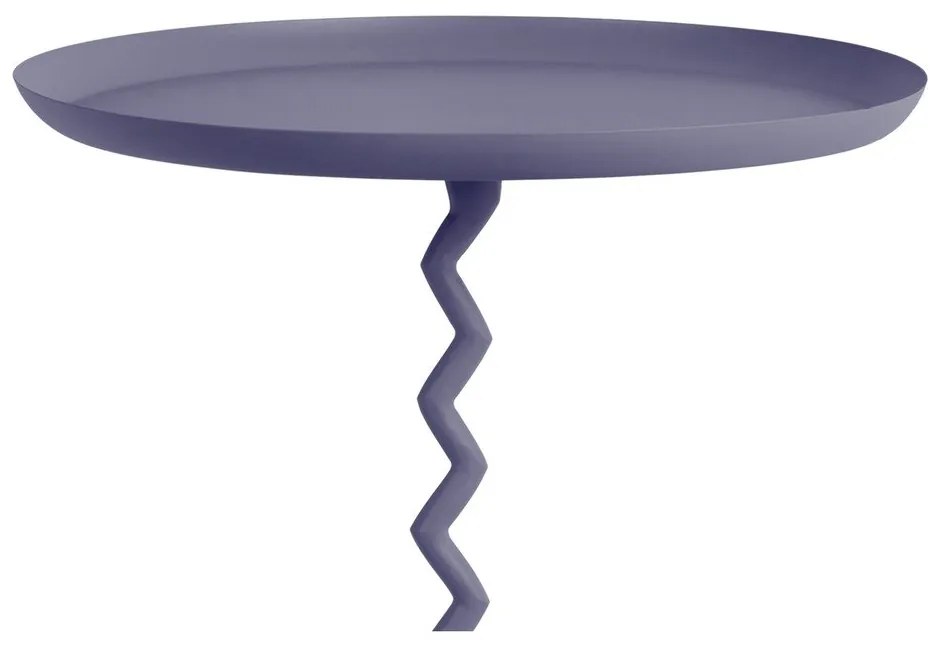 Метална кръгла странична масичка ø 44 cm Zig Zag – Leitmotiv