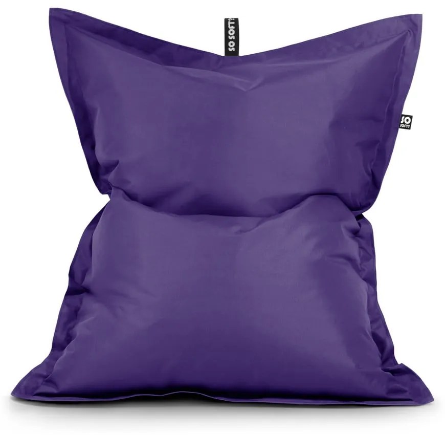 Лилав пуф Pad L – So Soft?