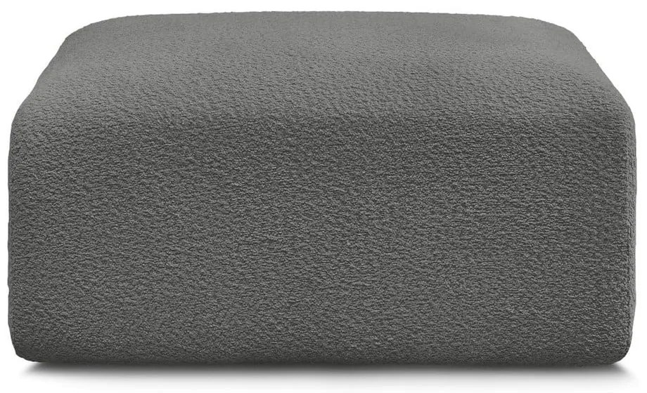 Сива табуретка от букле Tina – Bobochic Paris