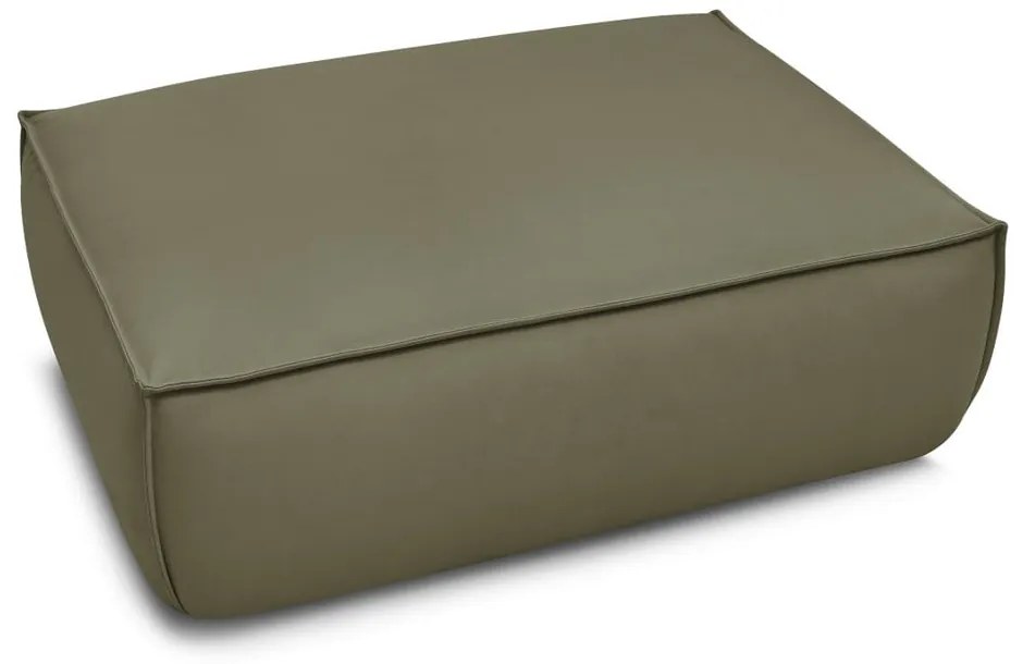 Зелена табуретка от изкуствена кожа Boheme – Bobochic Paris