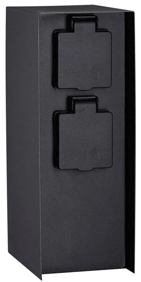 Paulmann 94657 - Екстериорен стълб с контакти RIO 2Z SCHUKO 230V IP44