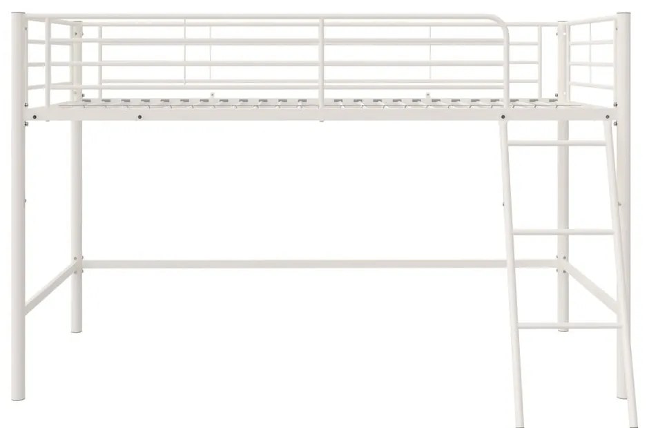 Бяло повдигнато детско легло 90x200 cm Jodie – Støraa