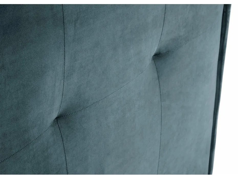 Табла за легло в петролен цвят 160x120 cm Monica – Milo Casa