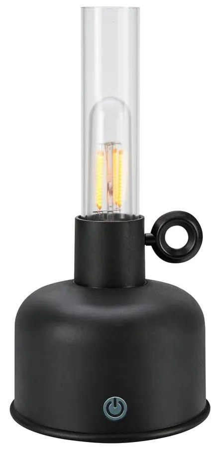 Черна LED настолна лампа (височина 22 cm) Astrid – Markslöjd