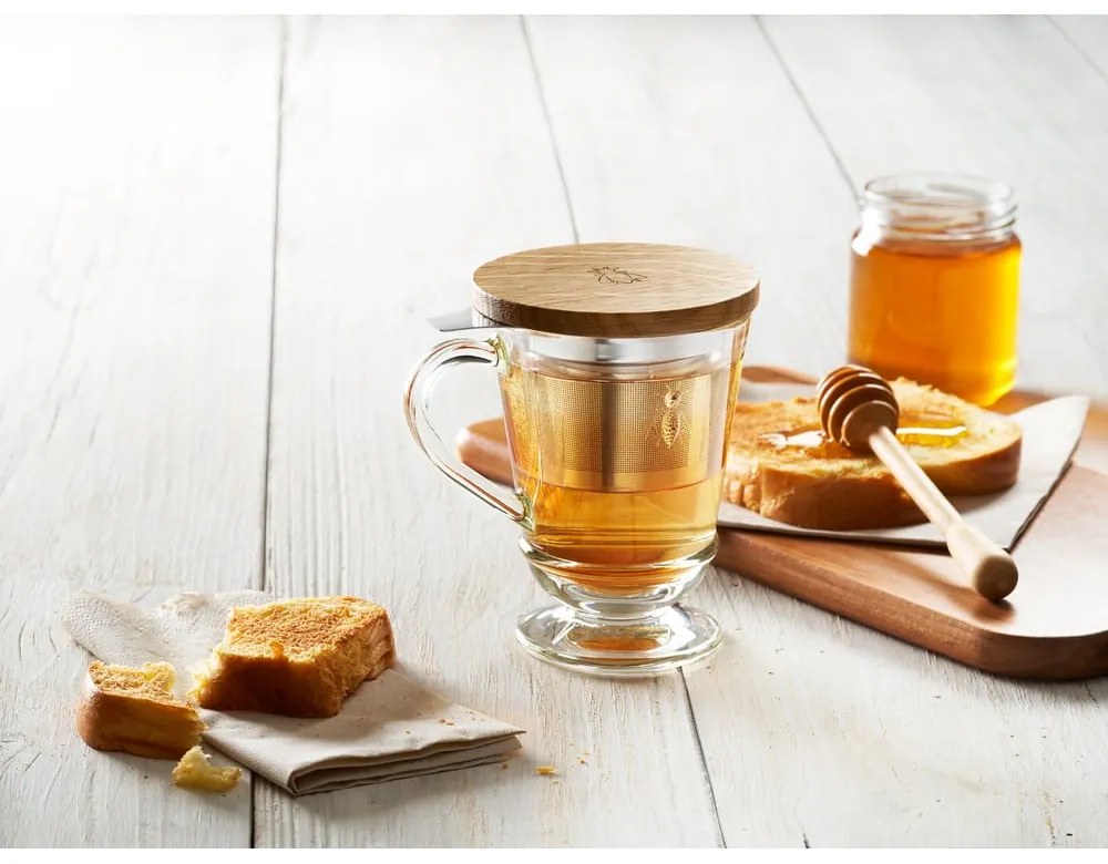 Стъклена чаша с цедка 270 ml Abeille - La Rochére