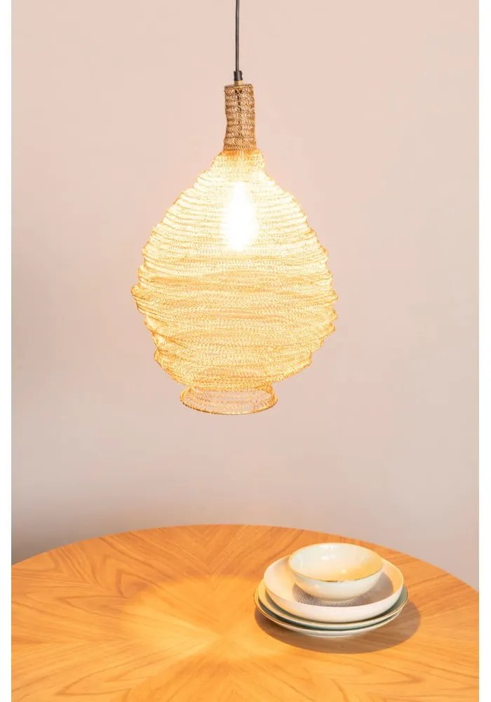 Кръгла маса за хранене с дъбов плот ø 100 cm Fabio - White Label