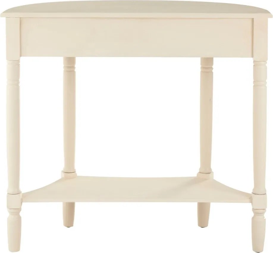 Бяла конзолна маса от масивен бор 33x81 cm Heritage – Premier Housewares