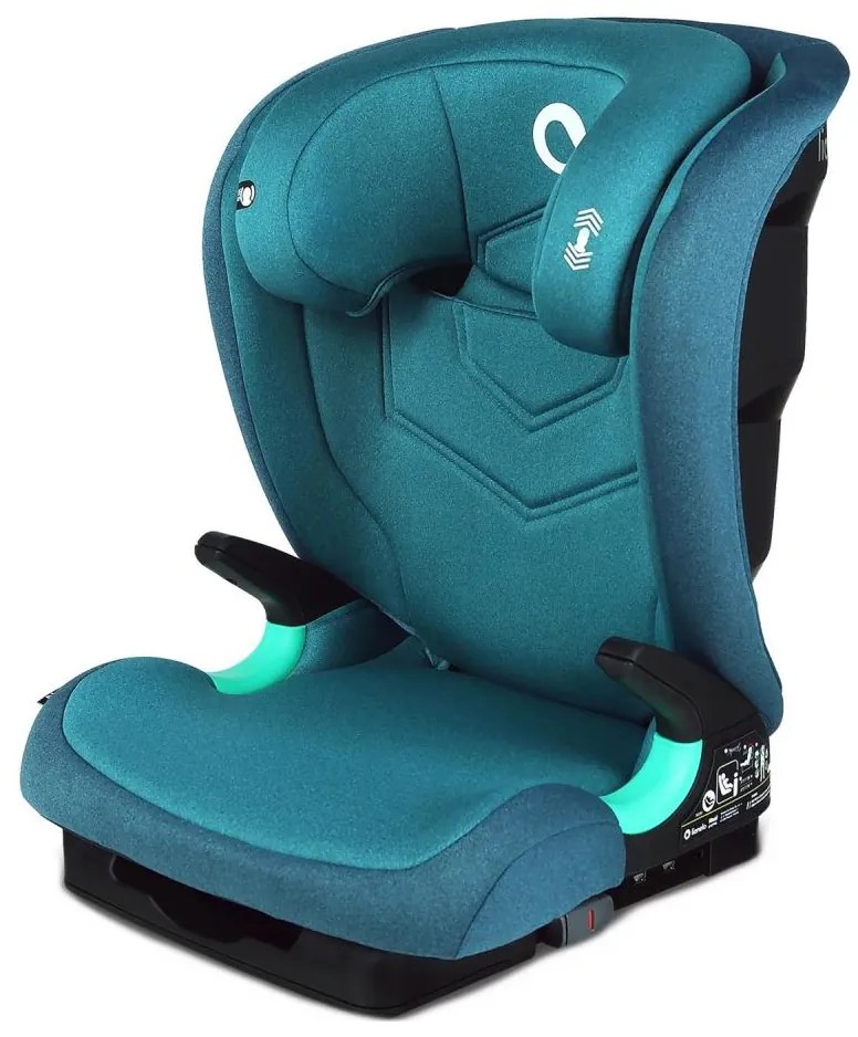 Lionelo - Автокресло NEAL i-Size 100-150 см тюркоазено-зелено