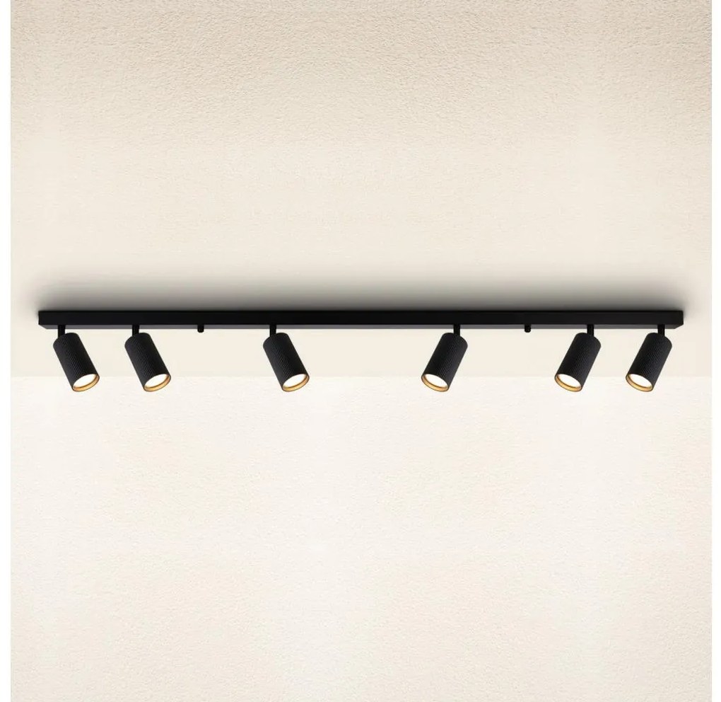 Brilagi - Спот осветително тяло SELE MODERN 6xGU10/30W/230V черно
