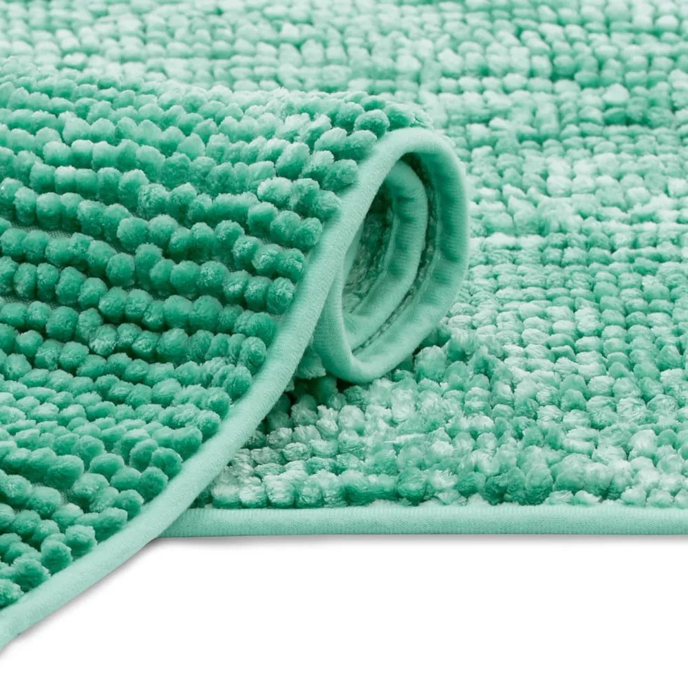 Тюркоазена постелка за баня , 70 x 120 cm Bati - AmeliaHome