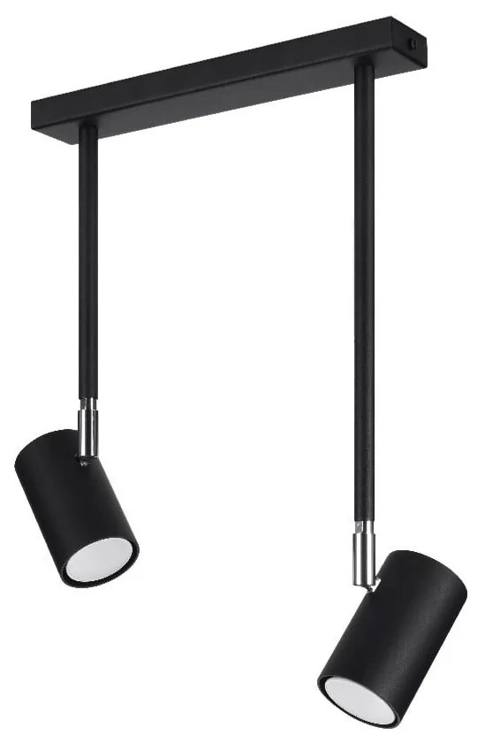 Черен прожектор 10x30 cm Jones – Sollux