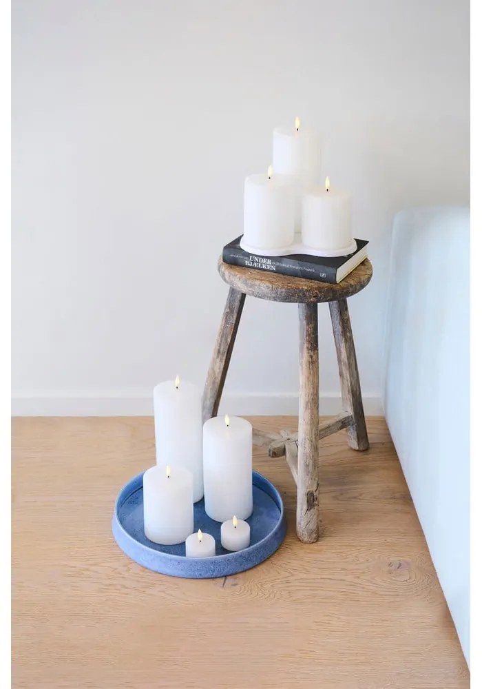 LED свещ (височина 12,5 cm) Sille Rechargeable – Sirius